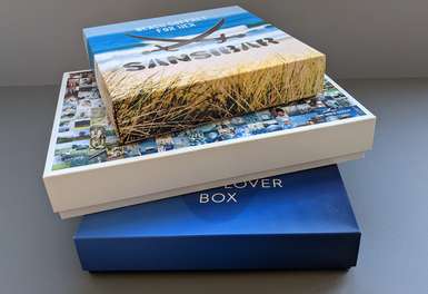 Verschiedene Stülpdeckelkartons