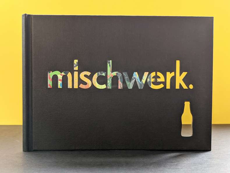 Buchdecke lasergeschnitten