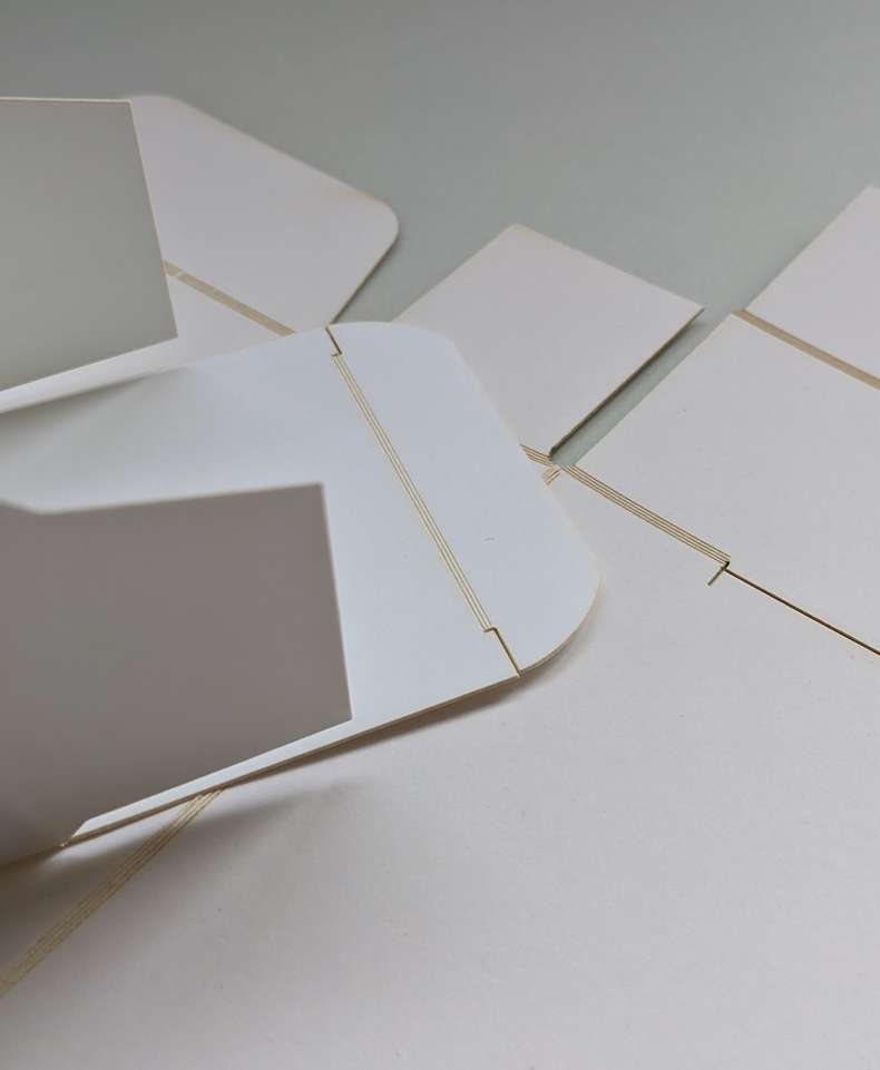 Faltschachtel gelasert