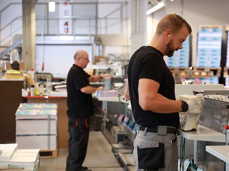 Langebartels Heftmaschine