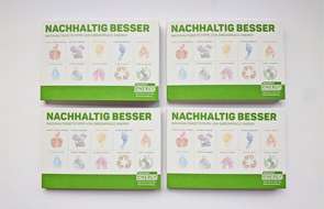 Nachhaltigkeits-Leporello Nachhaltigkeits-Leporello von Langebartes + Jürgens Hamburg GmbH