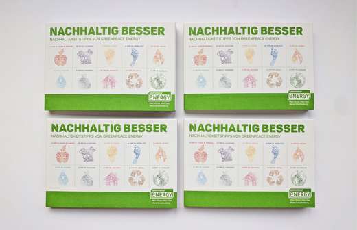 Nachhaltigkeits-Leporello von Langebartes + Jürgens Hamburg GmbH