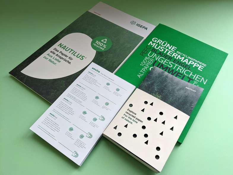 Igepa Material Broschüre