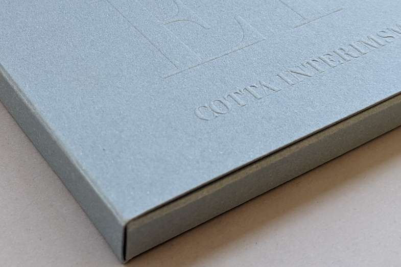 Mappe mit Hochprägung Mappe mit Hochprägung