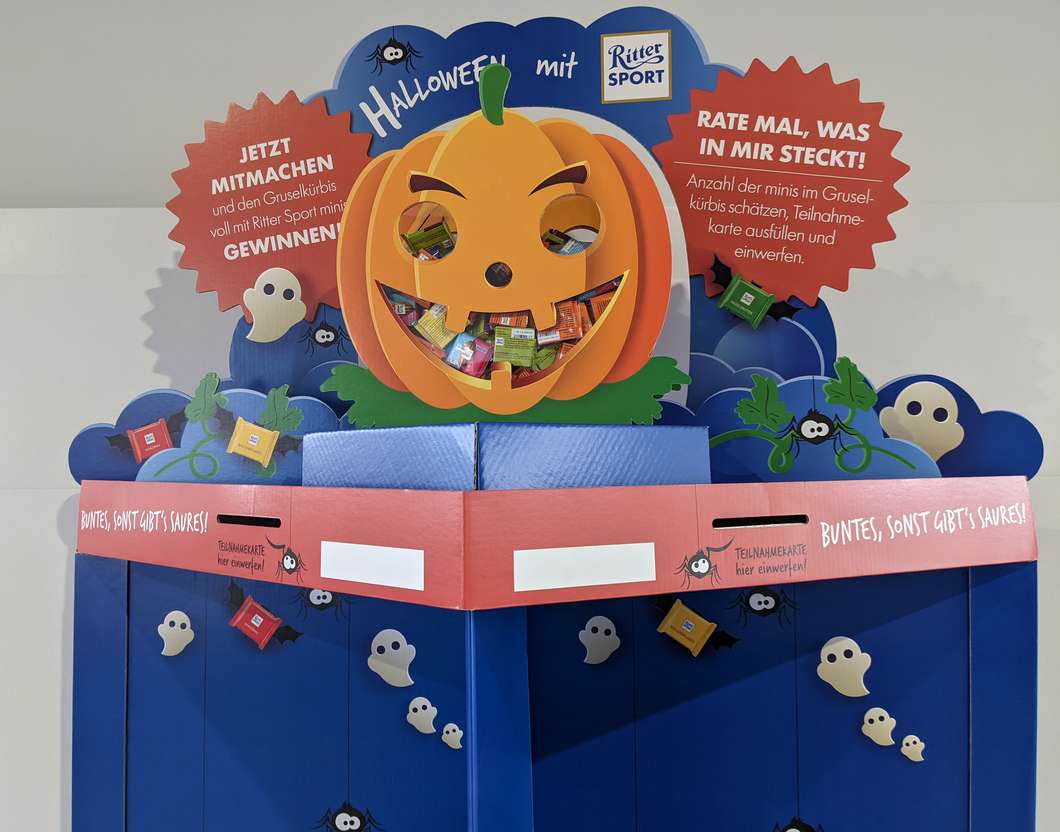 Kürbis aus Pappe bedruckt-2 von Langebartes + Jürgens Hamburg GmbH