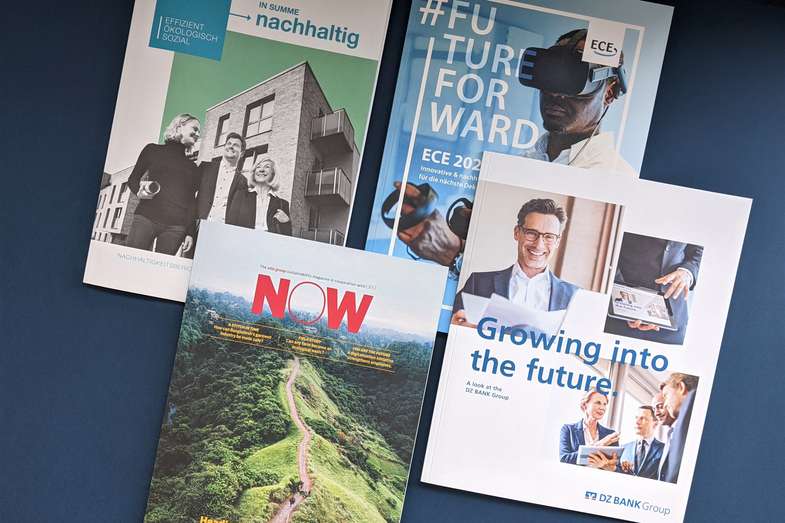 Verschiedene Broschüren