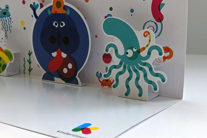 Grusskarte mit Popup Grusskarte mit Popup