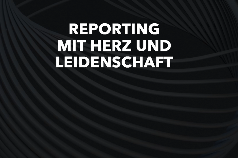 Umweltbericht Unternehmen Schwarzer Hintergrund mit Struktur und Slogan - Umweltdruckerei Unternehmen