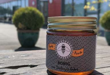 Honigbienenglas von Langebartes + Jürgens Hamburg GmbH