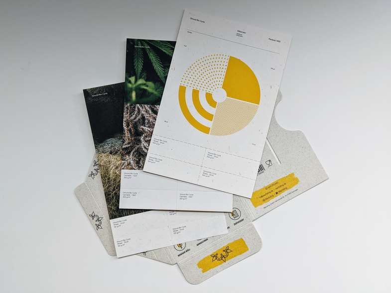 Gras Hanf Papier von Gmund