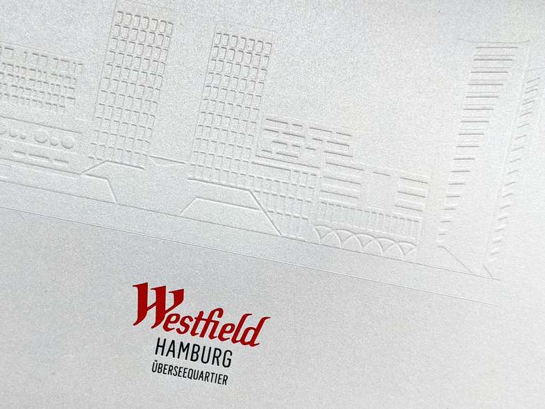 Deckblatt mit Reliefprägung Deckblatt mit Reliefprägung