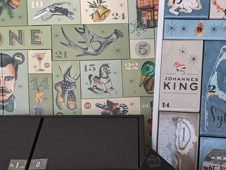 Vielseitige Schachtel Adventskalender Vielseitige Schachtel Adventskalender