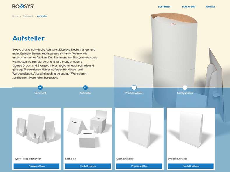 Boxsys Bild von Webseite