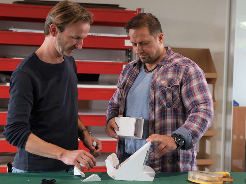 Weißmuster Abstimmung Weißmuster Abstimmung