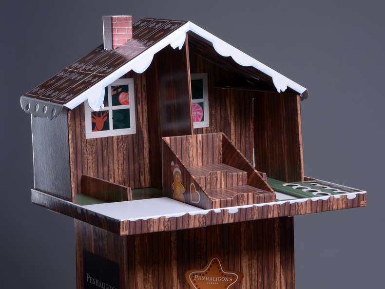 Knusperhaus aus Karton Knusperhaus aus Karton