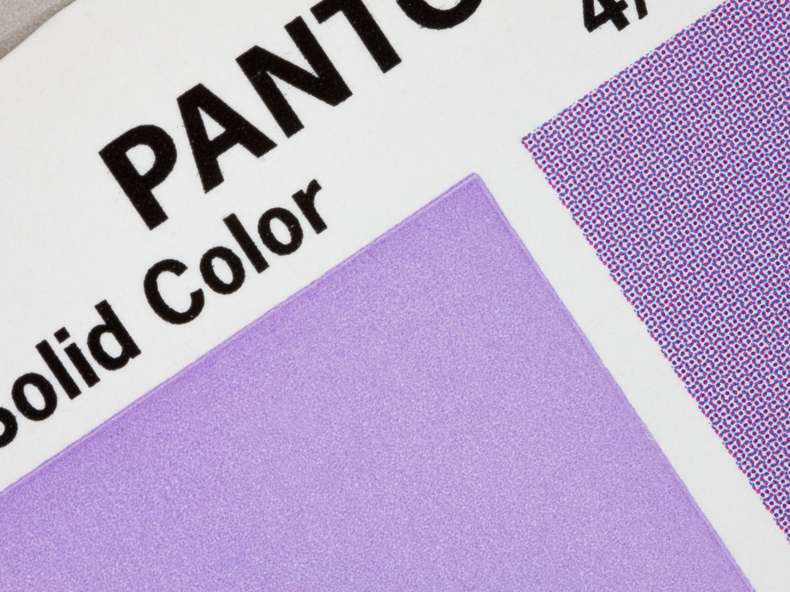 Pantonefächer Ausschnitt