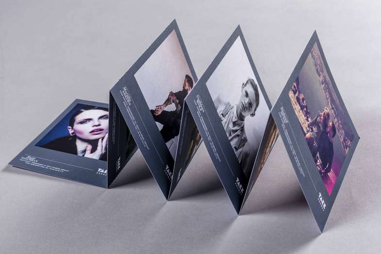 Leporello Flyer Leporello Flyer