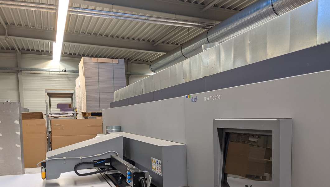 Flachbett LFP-Drucker Durst von Langebartes + Jürgens Hamburg GmbH