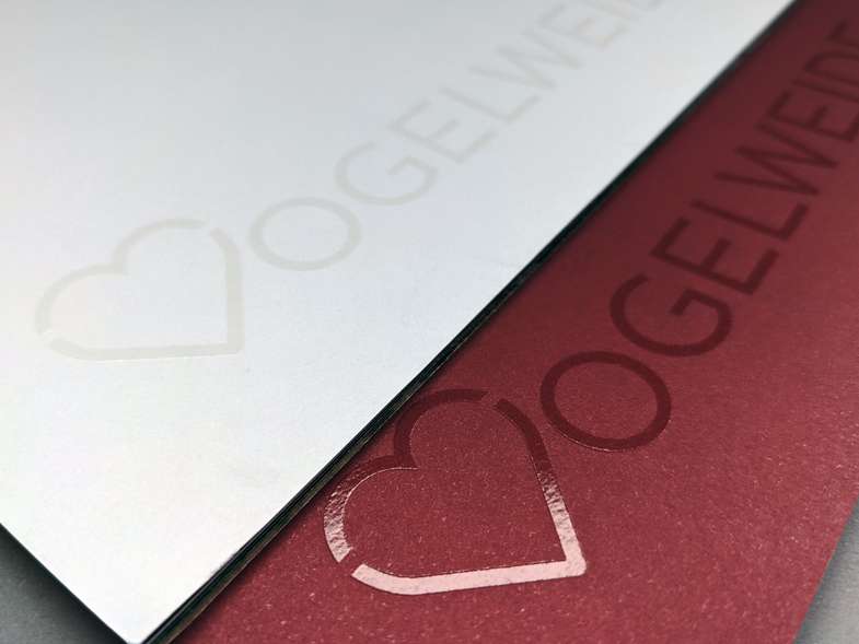 Broschuere UV-Lack Detail Broschuere UV-Lack Detail