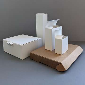 Unbedruckte Schachteln Unbedruckte Schachteln von Langebartels+Jürgens Hamburg GmbH