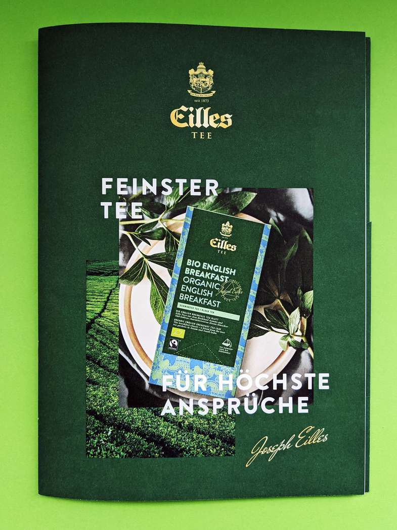 Broschürenmappe aus Recyclingpapier Broschürenmappe aus Recyclingpapier