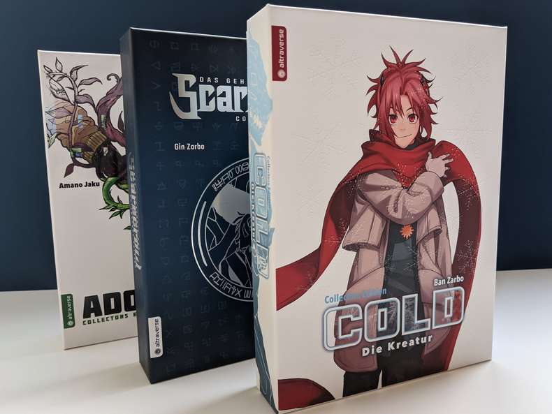 Manga Boxen von Langebartes + Jürgens Hamburg GmbH